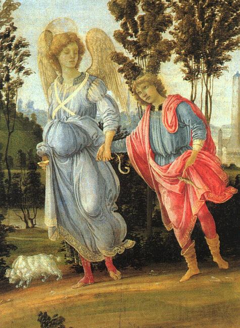 Filippino Lippi Tobias and the Angel